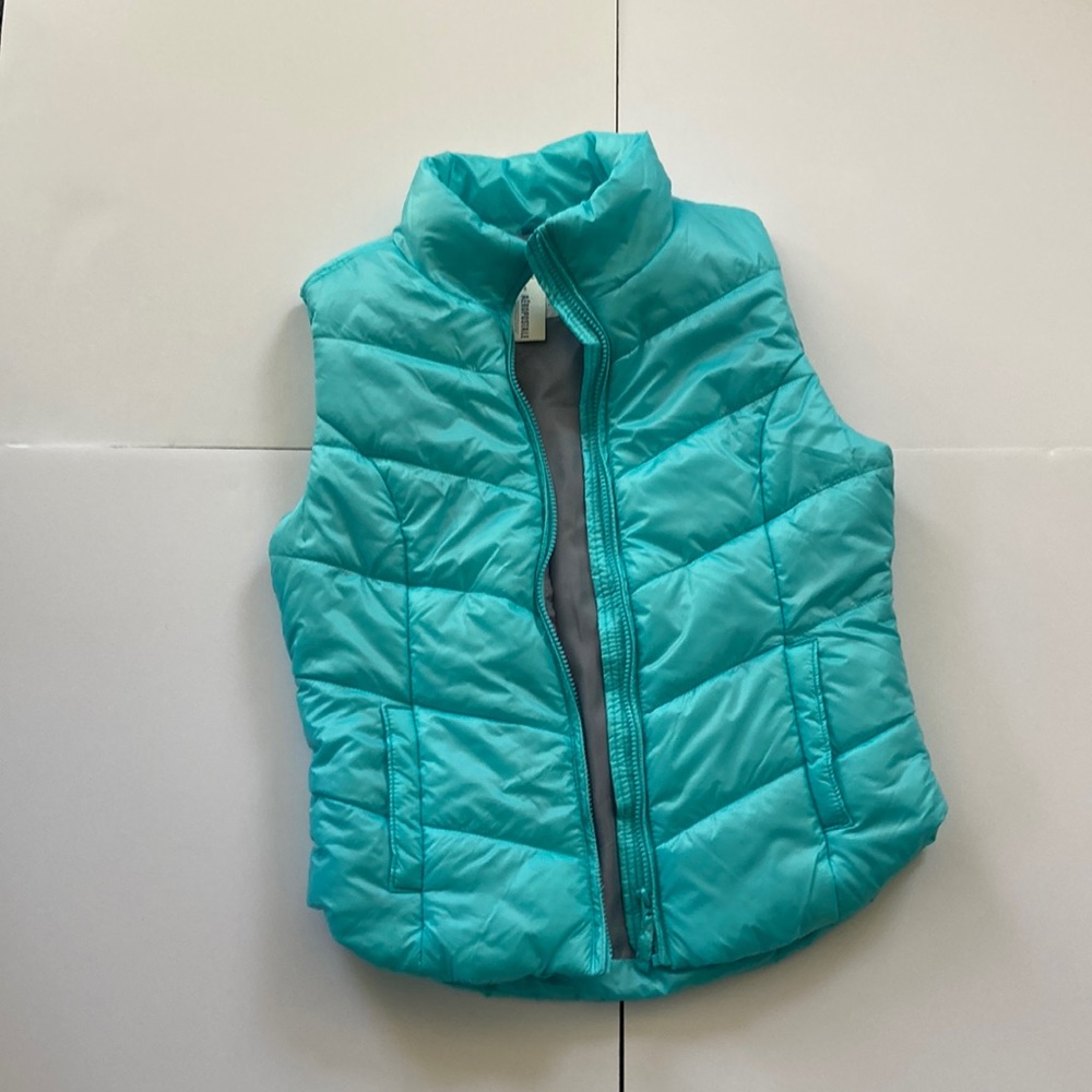 Aeropostale turquoise vest